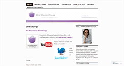 Desktop Screenshot of paulapennadermatologia.com